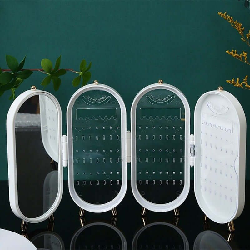 Faltbarer Ovaler Schmuck-Organizer