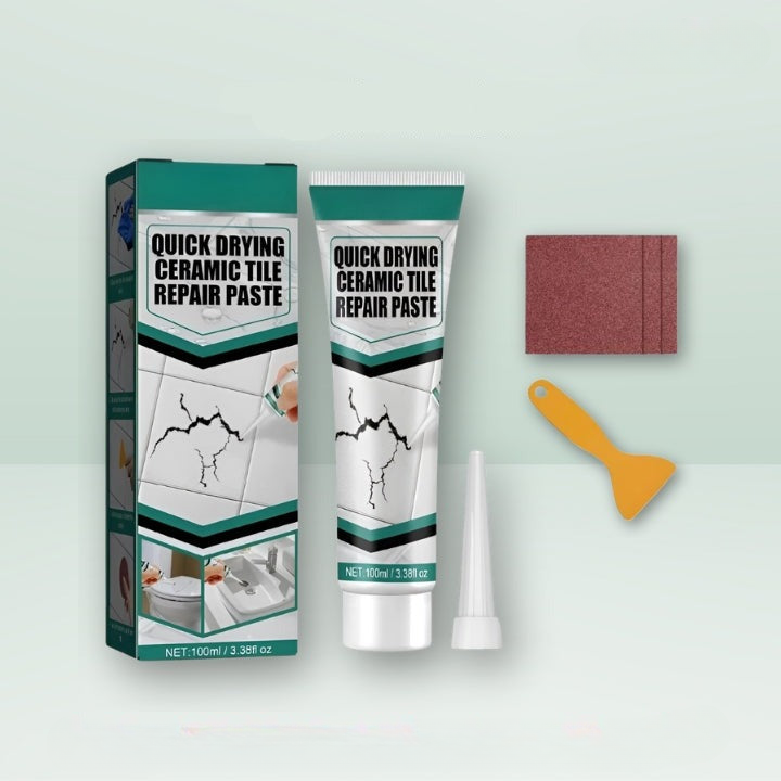 Reparaturpaste für Keramikfliesen - Schnell Trocknend