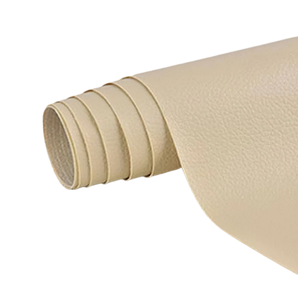 Selbstklebender Lederflicken, ideal für Möbel- und Kleidungsreparatur, in Schwarz, robustes Kunstleder, einfach anzubringen.