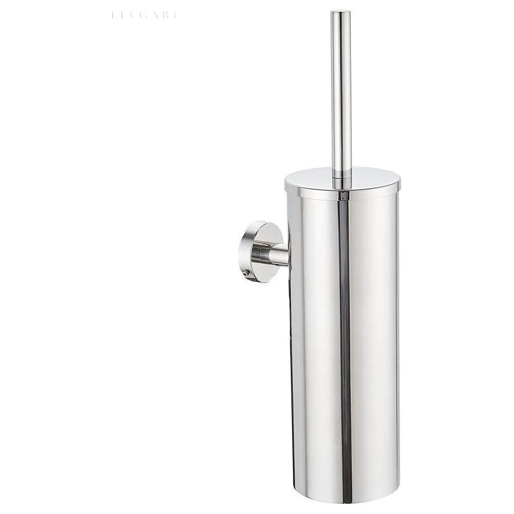 Selbstreinigende Toilettenbürste mit Halterung, flexibler Silikonkopf für hygienische Reinigung schwer erreichbarer Stellen i