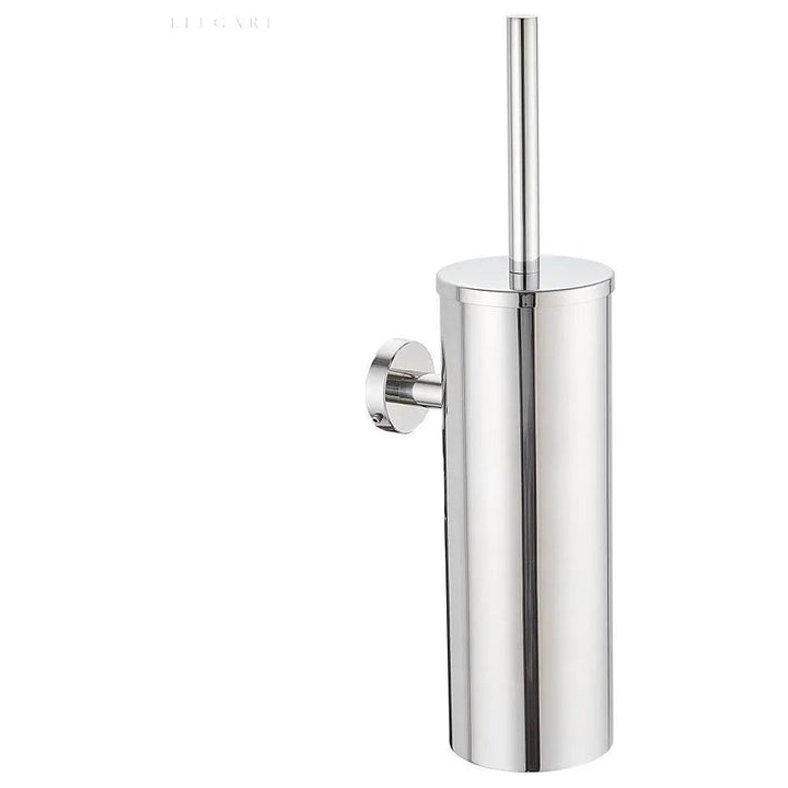 Selbstreinigende Toilettenbürste mit Halterung, flexibler Silikonkopf für hygienische Reinigung schwer erreichbarer Stellen i