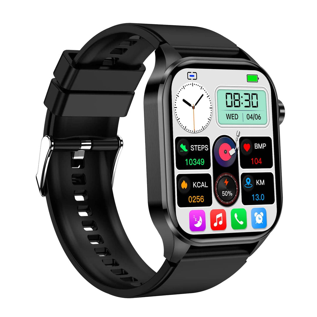 "Smartwatch mit 1,4 Zoll HD-Touchscreen, EKG, Blutdruck, Herzfrequenzmessung, ideal für Gesundheit und Fitness"