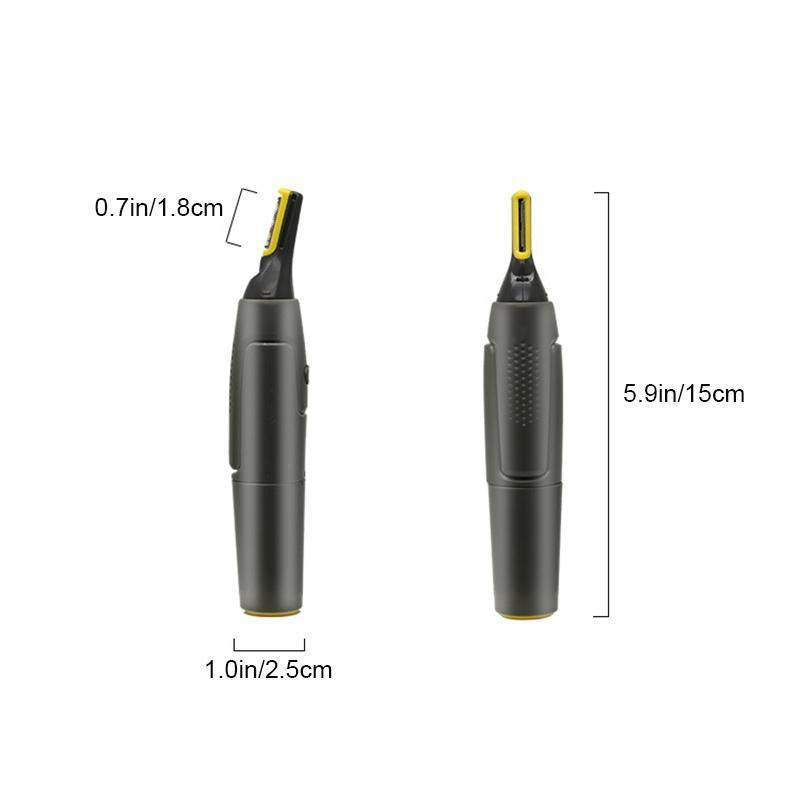 "Ultradünner Präzisionstrimmer für exaktes Schneiden mit titaniumbeschichteten Klingen, ideal für Detailpflege"