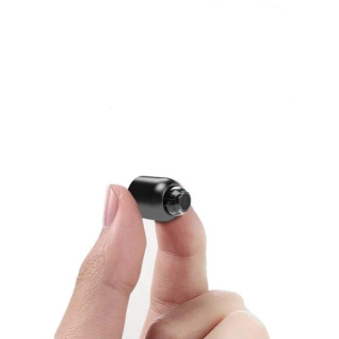 "Ultrakleine WiFi-Überwachungskamera mit 1080P HD, Nachtsicht und Weitwinkelobjektiv, diskret und kompakt für Innenräume."