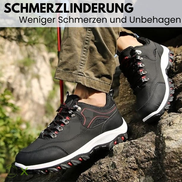 "Unisex Schuhe, ergonomisch, rutschfest, grau, flexibel, unterstützt Fußgesundheit, atmungsaktives Material, wasserdicht"