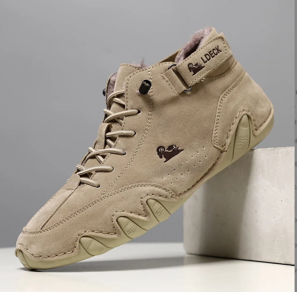 Alpaca Hallux Valgus Leder-Barfußschuhe - Ergonomisch & Komfortabel