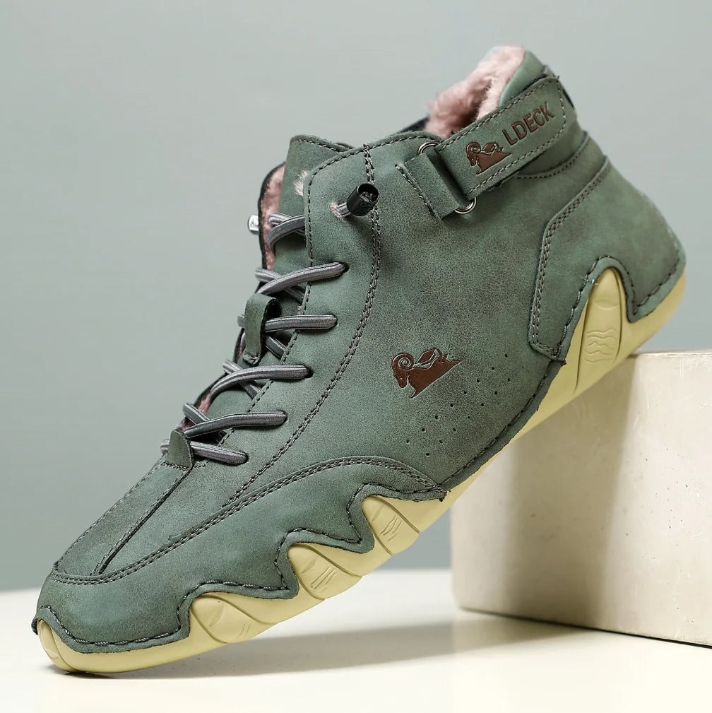 Alpaca Hallux Valgus Leder-Barfußschuhe - Ergonomisch & Komfortabel