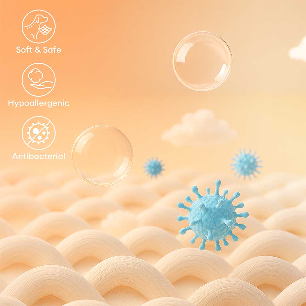 "Verdicktes waschbares Katzen-Hundebett, dick gepolstert, rutschfeste Basis, ideal für alle Jahreszeiten, braun, XL-Größe"