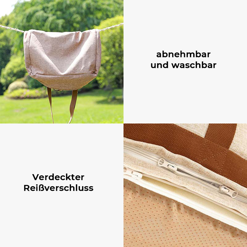 "Wasserdichter Hundesicherheits-Autositz in Hellkaffee, weich gepolstert für Komfort und Sicherheit auf Reisen"