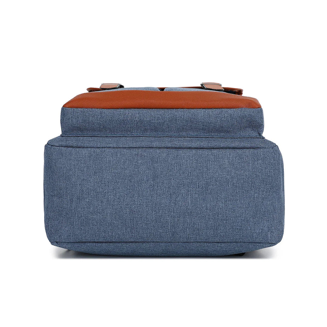 "Wasserdichter, stilvoller Laptop-Rucksack, unisex, robust, vielseitige Fächer, ideal für Reisen. Schützt vor Nässe."