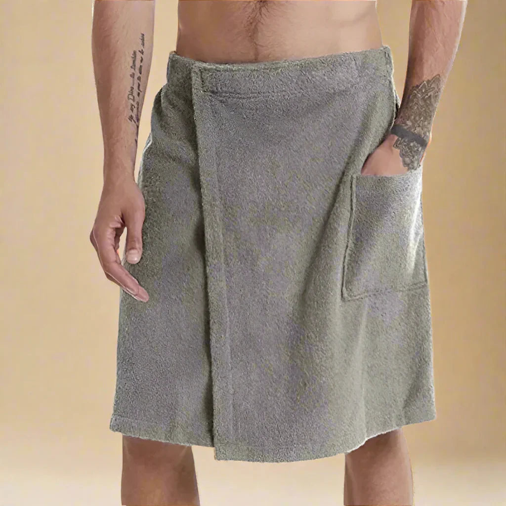 "Weiches tragbares Badetuch in verschiedenen Farben für Sauna, Strand und Fitnessstudio Einsatz."