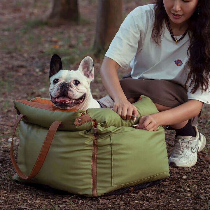 Hunde-Autositz Komfort XL - Sicher & Waschbar