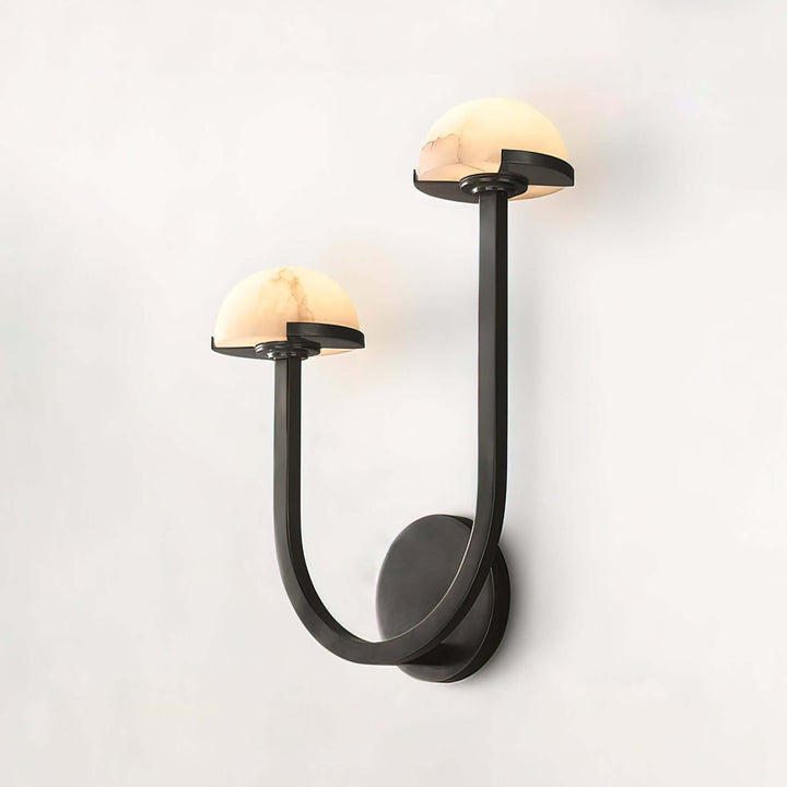 Pilz Alabaster Wandleuchte, Modernes Design
