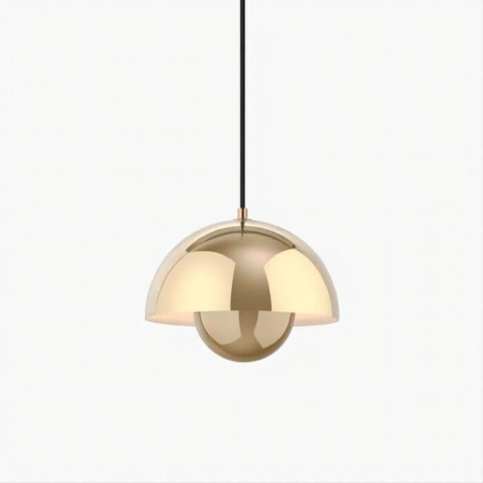 Suspension design macaron bourgeon de fleur