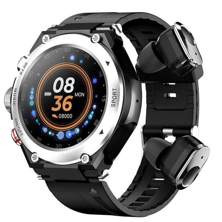 Smartwatch mit Ohrhörer - Fitness Tracker & Gesundheitsmonitor