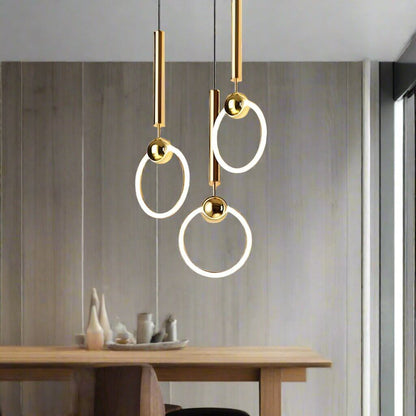 Minimalistische LED Pendelleuchte