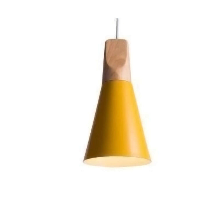 Hängeleuchte Holz & Metall Kinderzimmerlampe