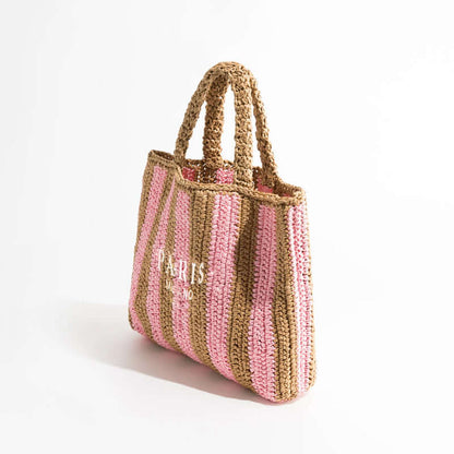Sac à bandoulière tissé à la main pour femme