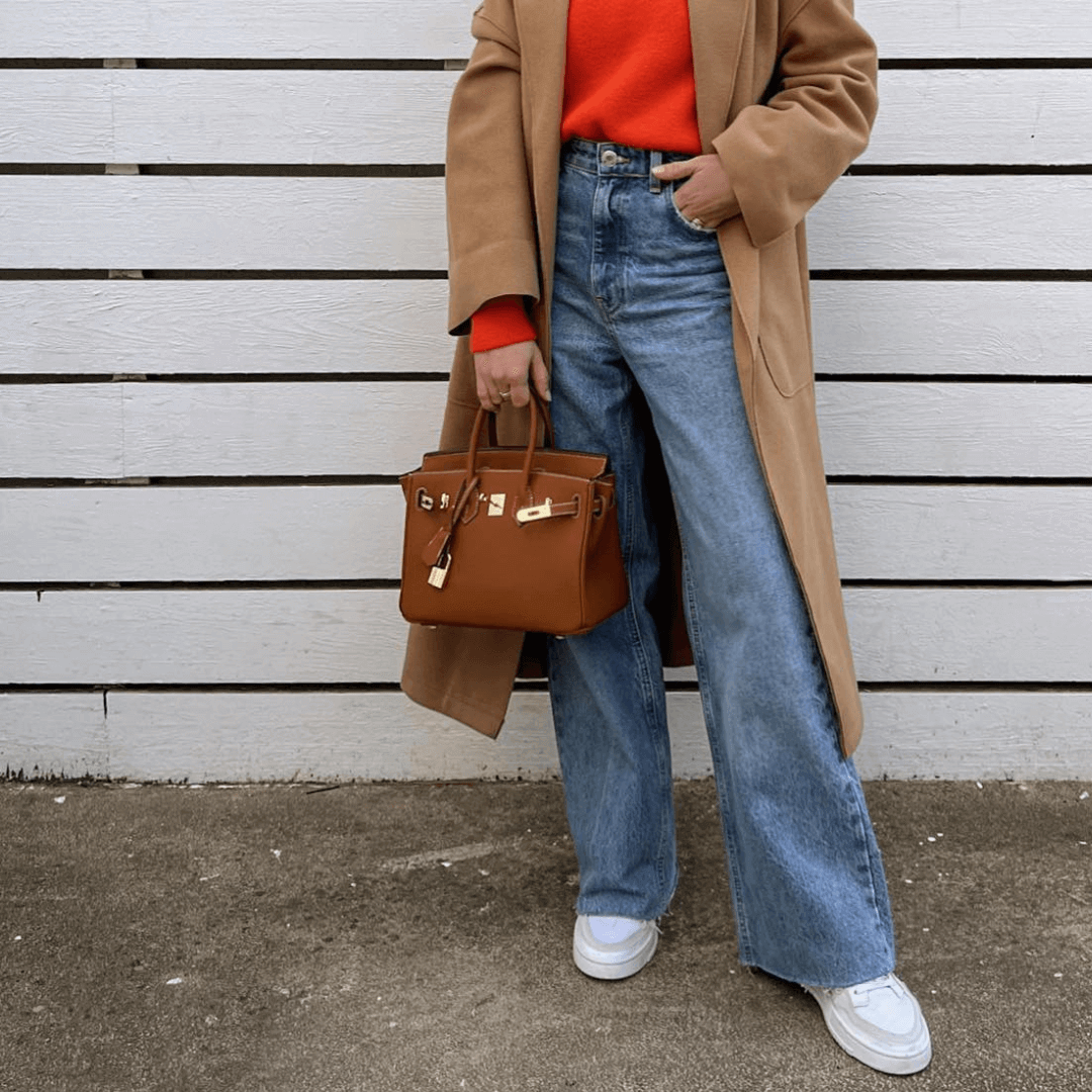 Elegante Lederhandtasche Damen