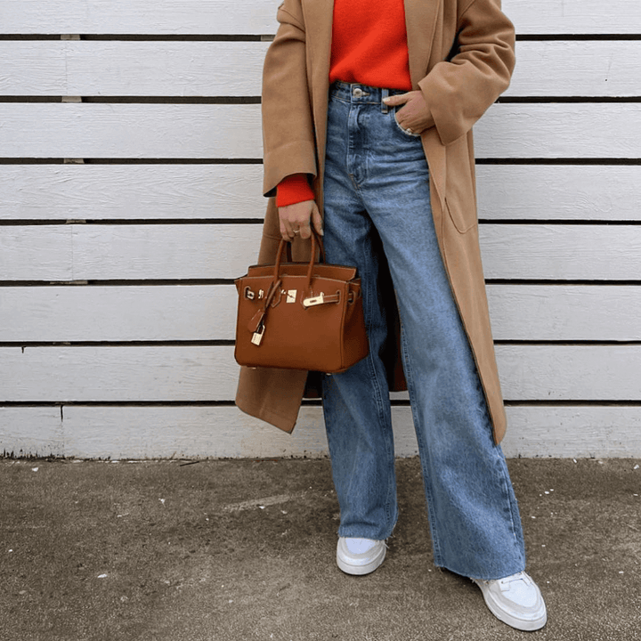 Elegante Lederhandtasche Damen