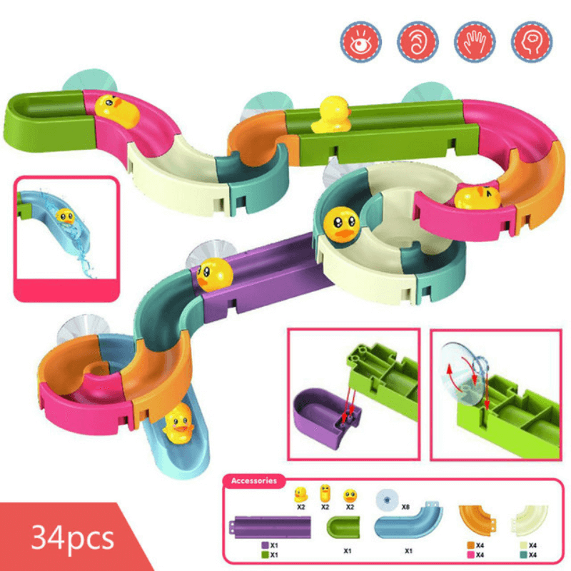 Kinder Bade-Spielzeug Wasserrutsche Set