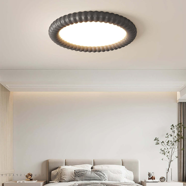 Plafonnier LED moderne - design ondulé