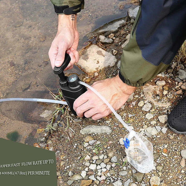 Tragbarer Wasserfilter für Outdoor & Camping