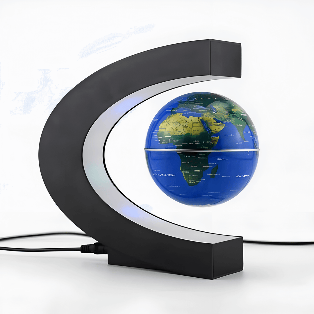 Globe flottant avec LED