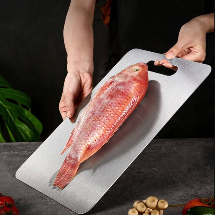 Planche à découper en titane de haute qualité - robuste et hygiénique