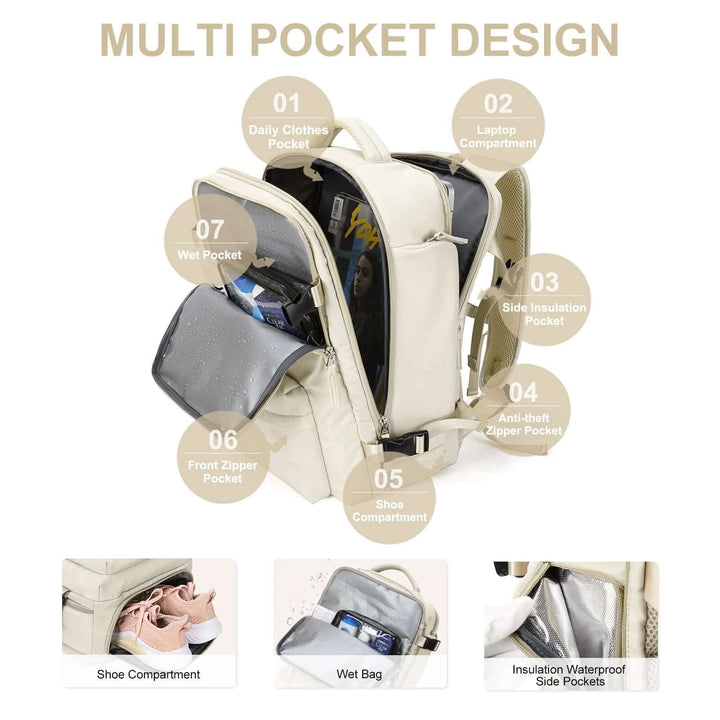Großer Reise-Rucksack Damen