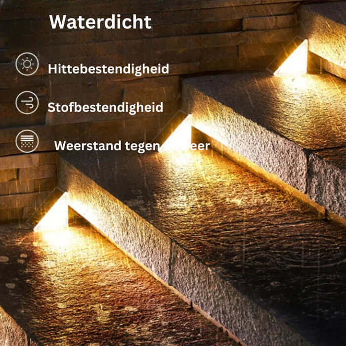 LED Solar Treppenbeleuchtung Außen