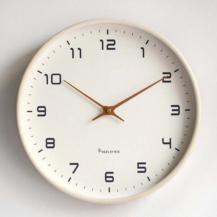 Holzwanduhr Skandinavisch - Minimalistisches Design