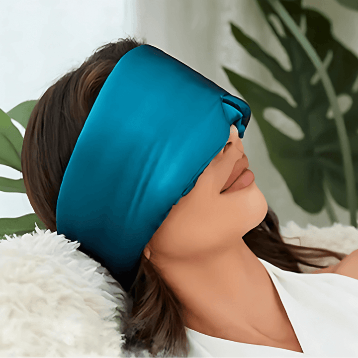 Seiden Schlafmaske für Damen & Herren - 100% Lichtblockierung
