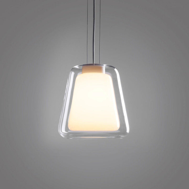 Moderne Glas-Pendelleuchte