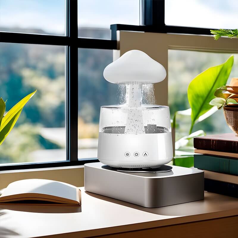 Design-Luftbefeuchter Regenwolke für Zuhause
