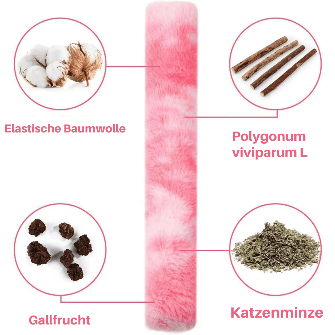 Jouet en peluche souris à l'herbe à chat