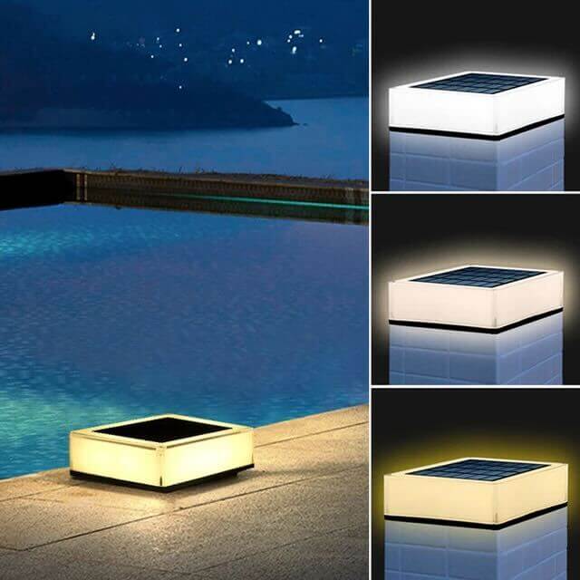 Solar Aussenleuchte, LED, Wasserdicht