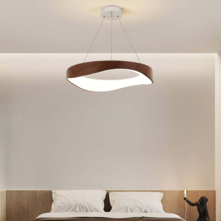 Moderne Runde LED-Pendelleuchte