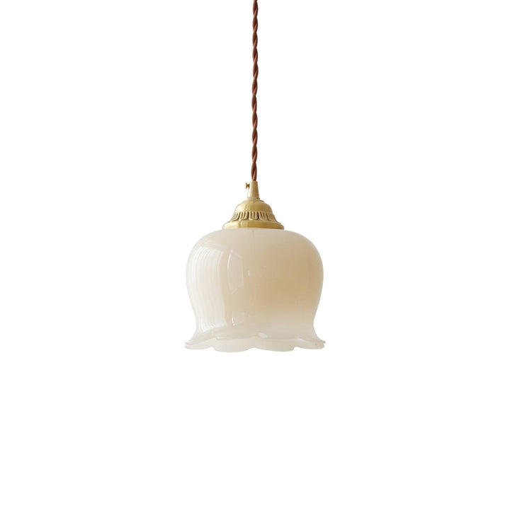 Blüten-Pendelleuchte - 14cm Durchmesser