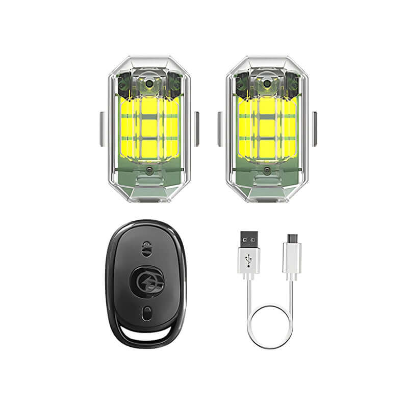 LED Taschenlampe, 7 Farben, 7 Modi, Wasserdicht