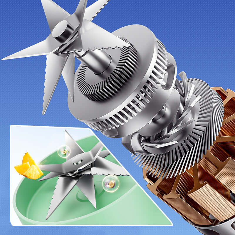 Tragbarer Multifunktionsmixer 1,2L - Smoothie Maker