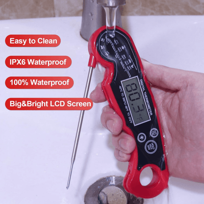 Digitales Fleischthermometer - Schnell & Wasserdicht