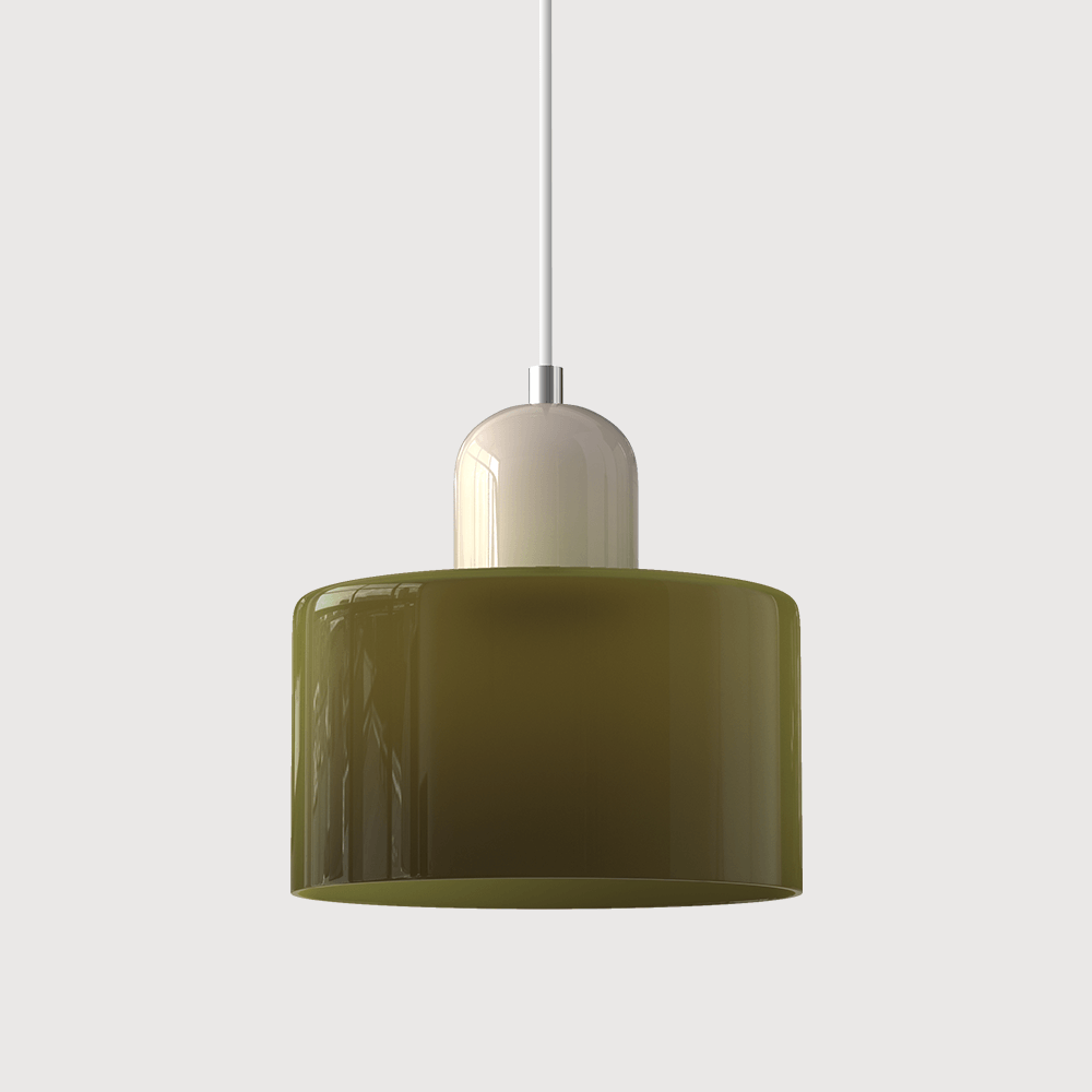 Bauhaus Glaspendelleuchte Modern