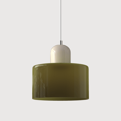 Bauhaus Glaspendelleuchte Modern