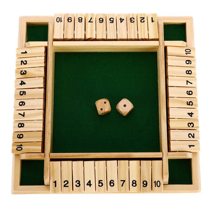 Holzbrettspiel für Kinder - Zahlen lernen durch Spielen