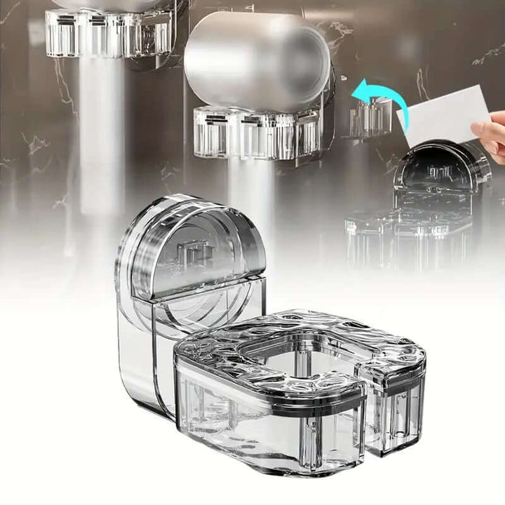 Organisateur de salle de bain - Support pour sèche-cheveux - Gain de place