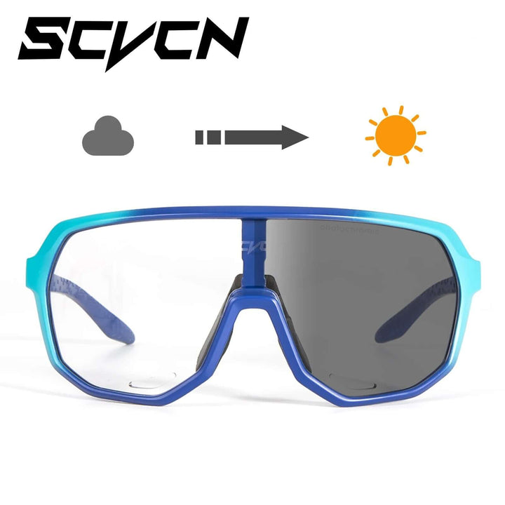 Lunettes de sport photochromiques pour le cyclisme