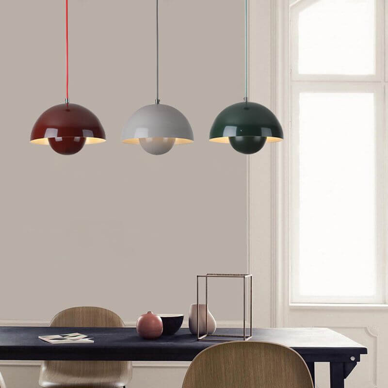 LED Hängeleuchte Blumentopf Design