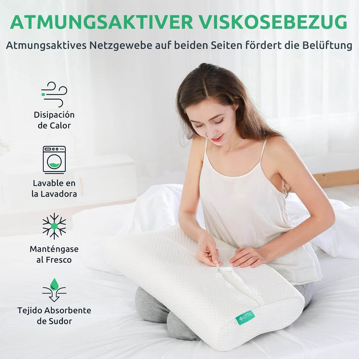 Orthopädisches Nackenkissen für gesunden Schlaf
