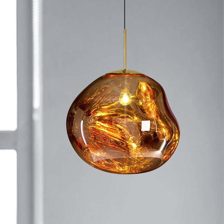 Suspension moderne en verre - éclairage de plafond